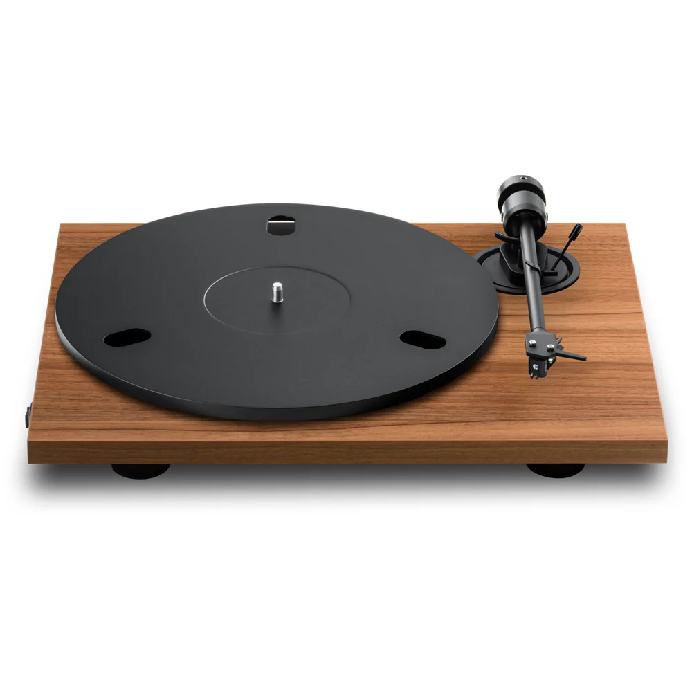 Pro-Ject E1.2 Plug and Play Audiophile Grade Manual Turntable Walnut - Image 2