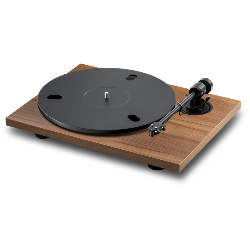 Pro-Ject E1.2 Plug and Play Audiophile Grade Manual Turntable Walnut - Image 3