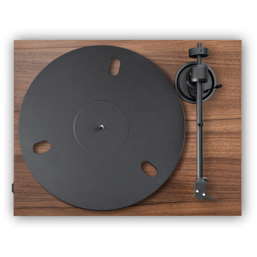 Pro-Ject E1.2 Plug and Play Audiophile Grade Manual Turntable Walnut - Image 4