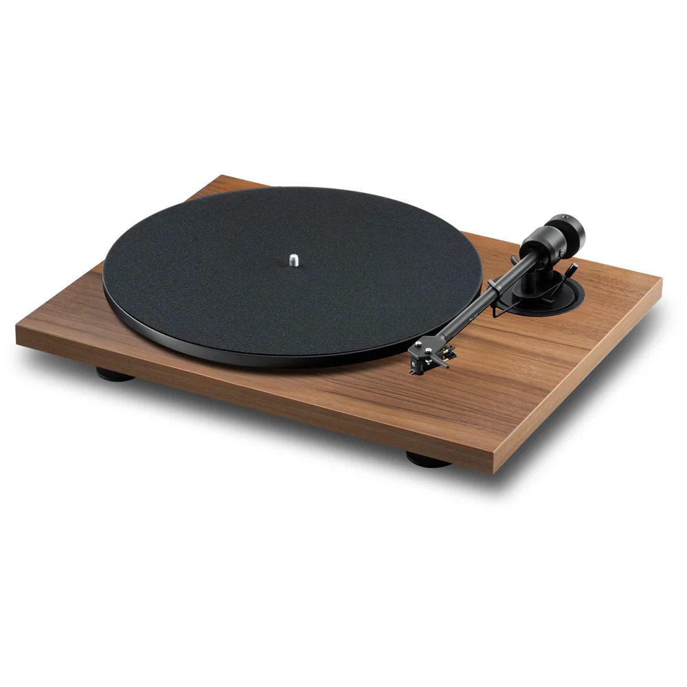 Pro-Ject E1.2 Plug and Play Audiophile Grade Manual Turntable Walnut - Image 5