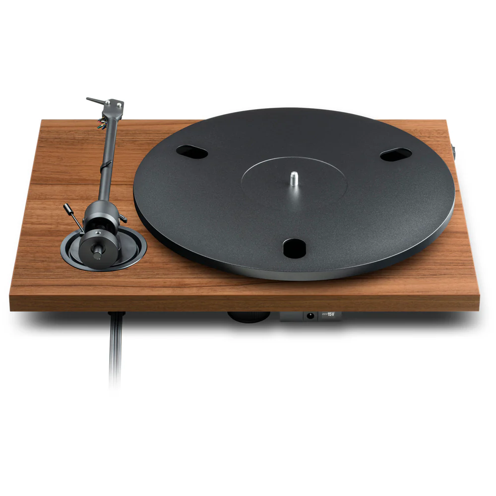 Pro-Ject E1.2 Plug and Play Audiophile Grade Manual Turntable Walnut - Image 6