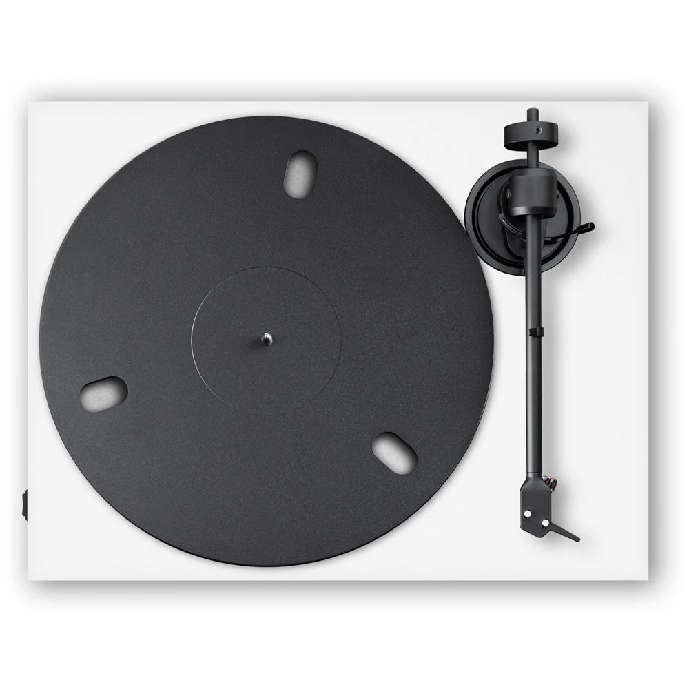 Pro-Ject E1.2 Plug and Play Audiophile Grade Manual Turntable White - Image 4