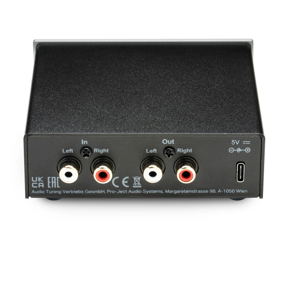 Pro-Ject Head Box E Micro-sized Headphone Amplifier Silver - Image 2