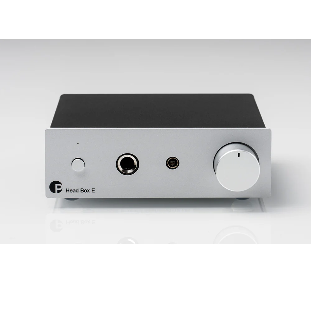 Pro-Ject Head Box E Micro-sized Headphone Amplifier Silver - Image 3