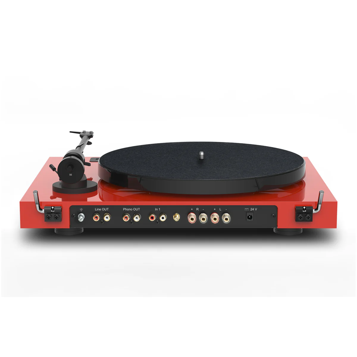 Pro-Ject Juke Box E1 All In One Plug and Play Turntable Red - Image 4