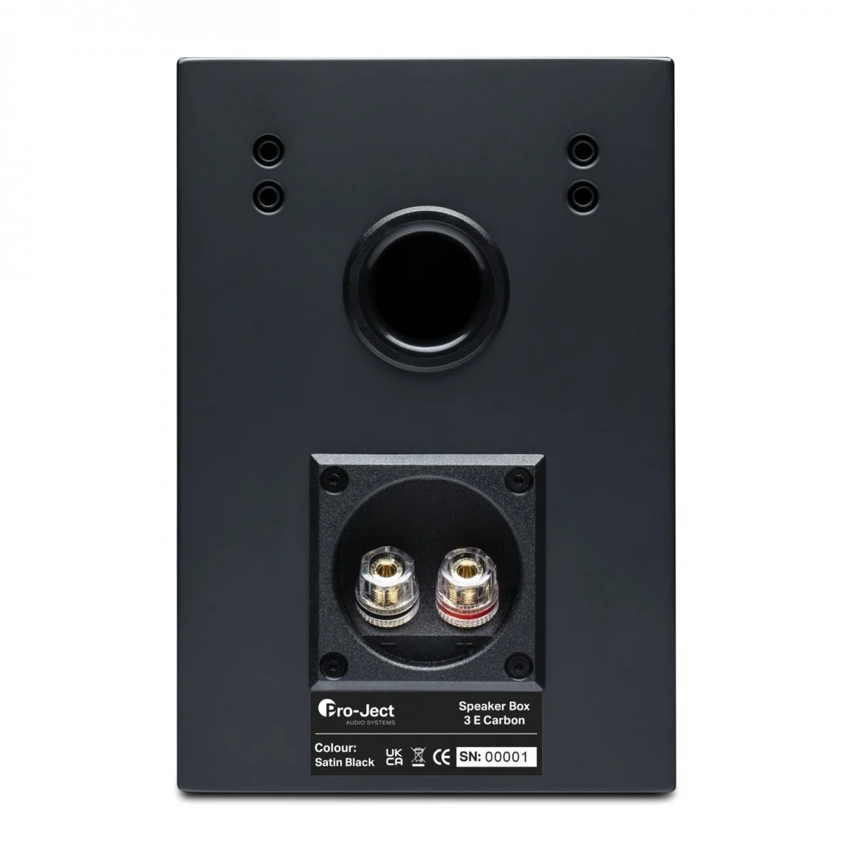 Pro-Ject Speaker Box 3E Carbon Bookshelf Speakers Pair In Black - Image 3