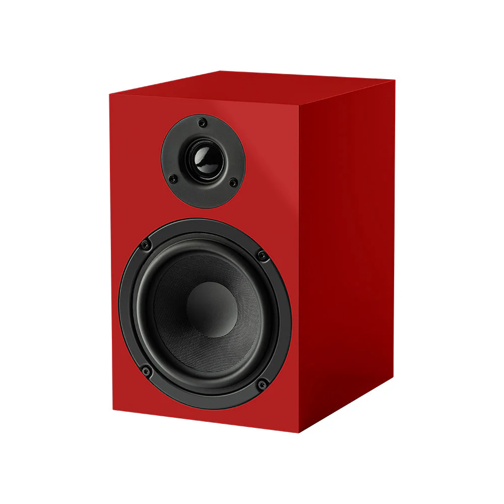 Pro-Ject Speaker Box 5 E Bookshelf Speakers Pair Red - Image 2