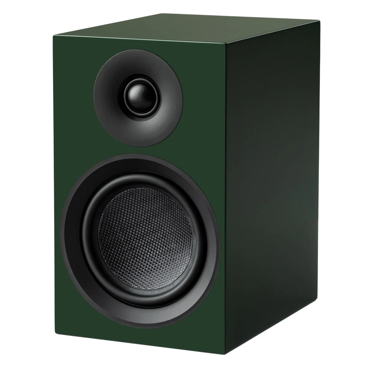 Pro-Ject Speaker Box 5 E Carbon Bookshelf Speakers Pair Satin Fir Green - Image 2