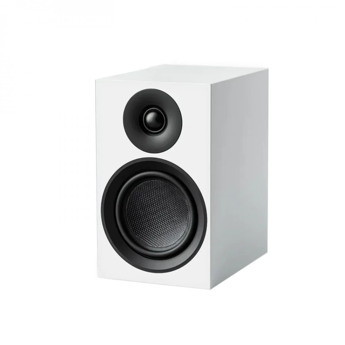 Pro-Ject Speaker Box 5 E Carbon Bookshelf Speakers Pair Satin White - Image 2