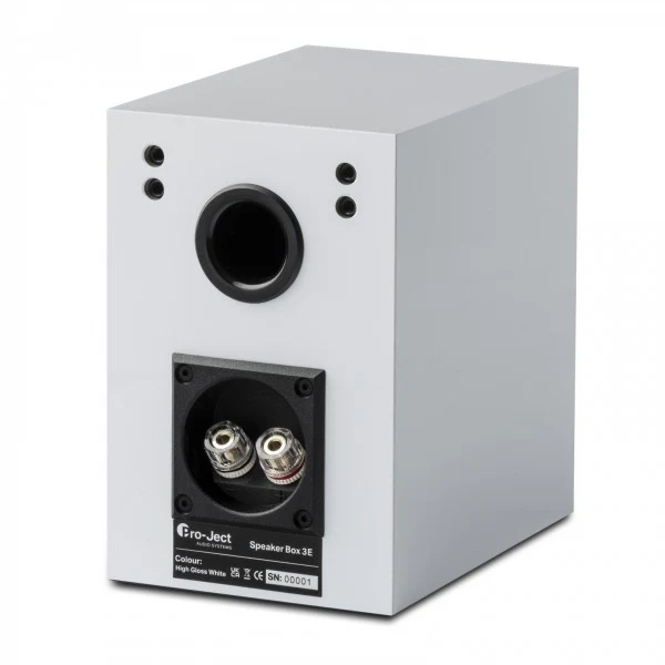 Pro-Ject Speaker Box 3 E Bookshelf Speakers Pair White - Image 2