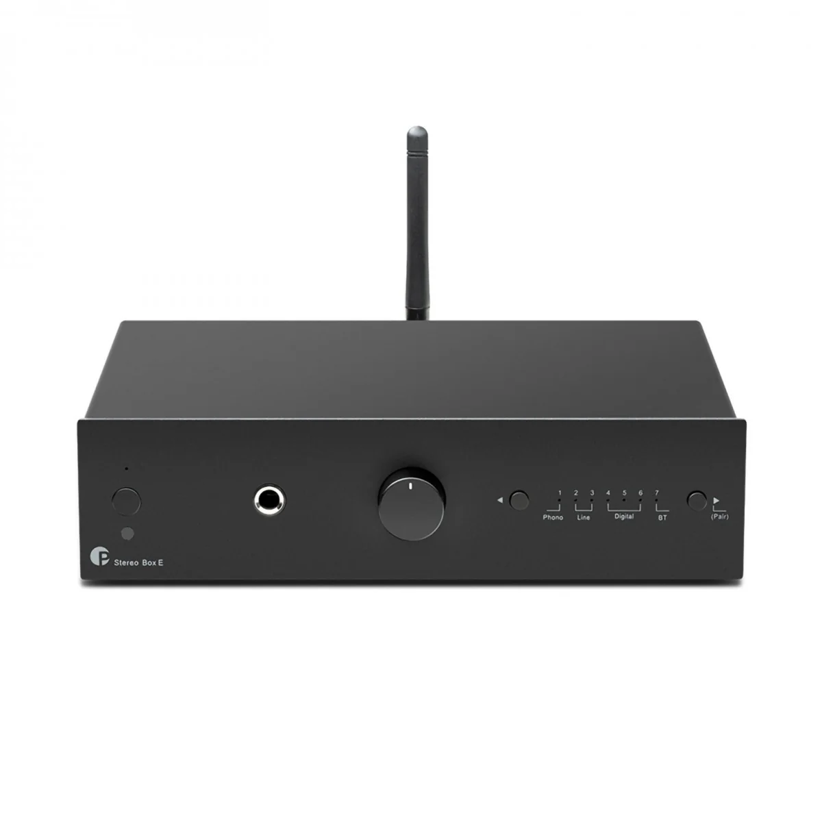 Pro-Ject Stereo Set E1 All-In-One Hi-Fi Set including E1 Turntable with Stereo Box E Integrated Amp and Speaker Box 5E Speakers - Walnut - Image 4