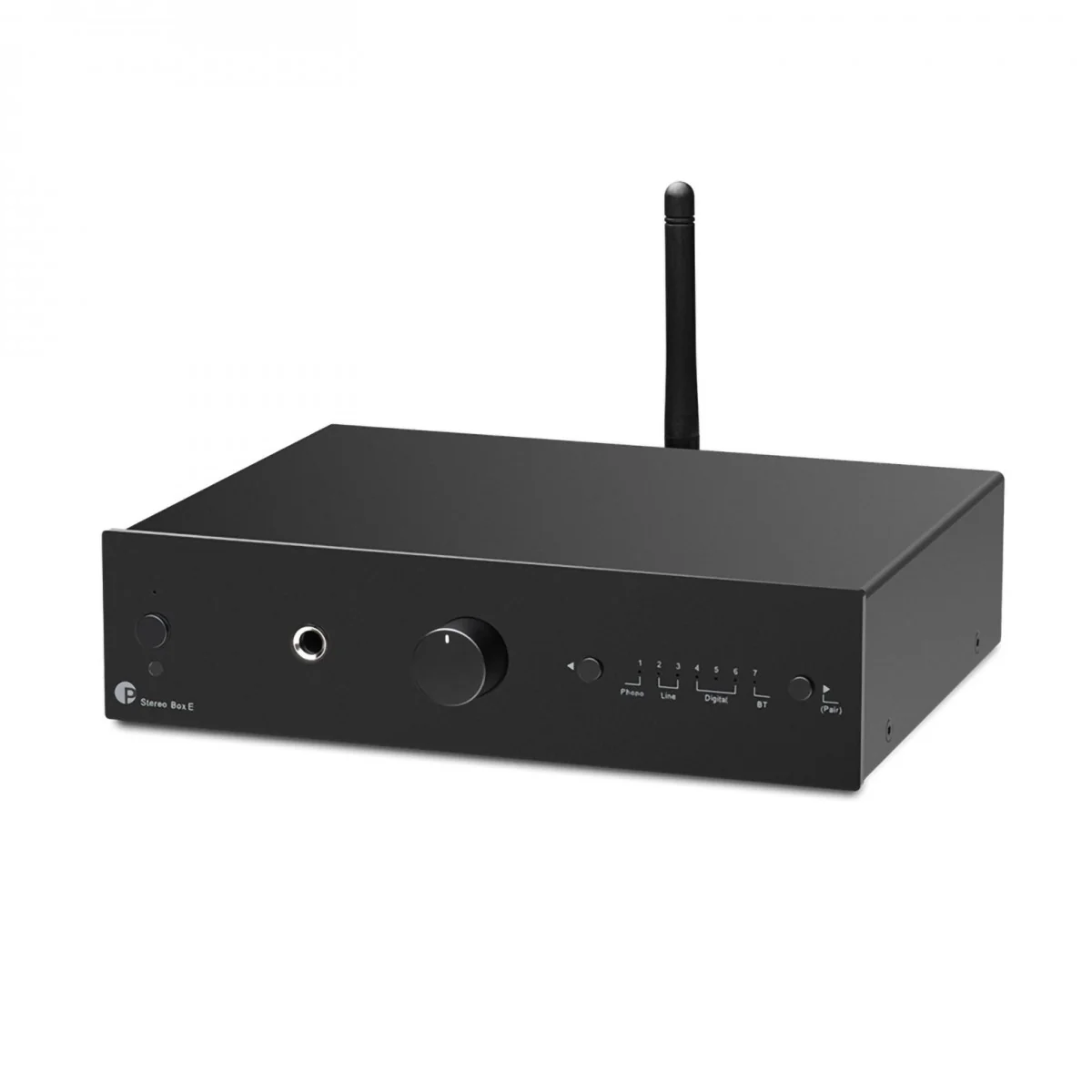 Pro-Ject Stereo Set E1 All-In-One Hi-Fi Set including E1 Turntable with Stereo Box E Integrated Amp and Speaker Box 5E Speakers - Walnut - Image 7