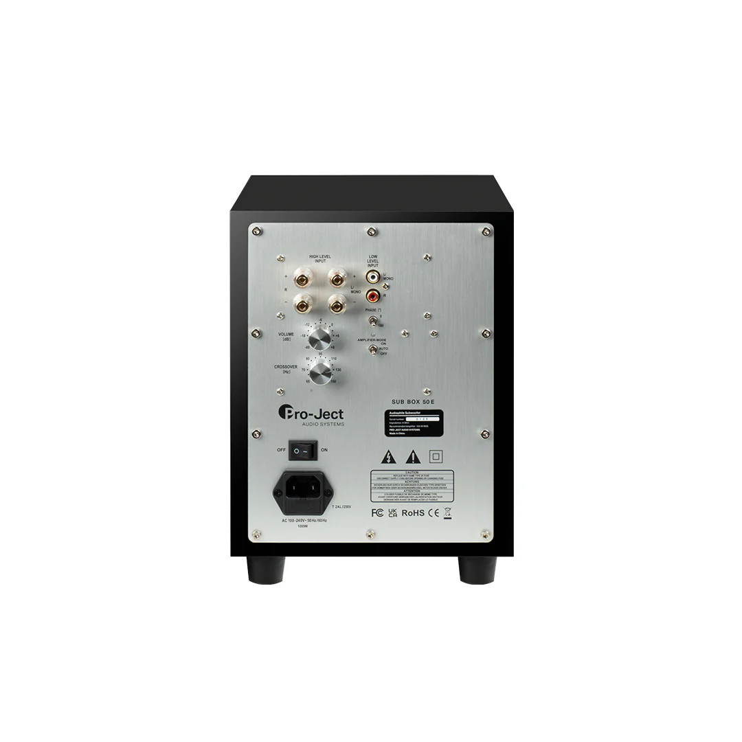 Pro-Ject Sub Box 50 E 5 inch Active Subwoofer Black - Image 2