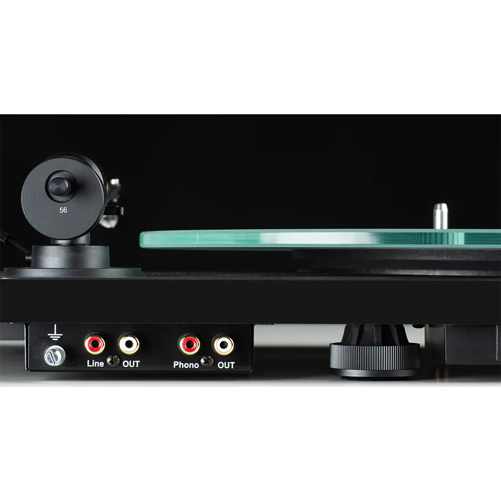 Pro-Ject T1 EVO BT Bluetooth Belt Driven Turntable with Built-In Switchable Phono Preamp Walnut - Image 5