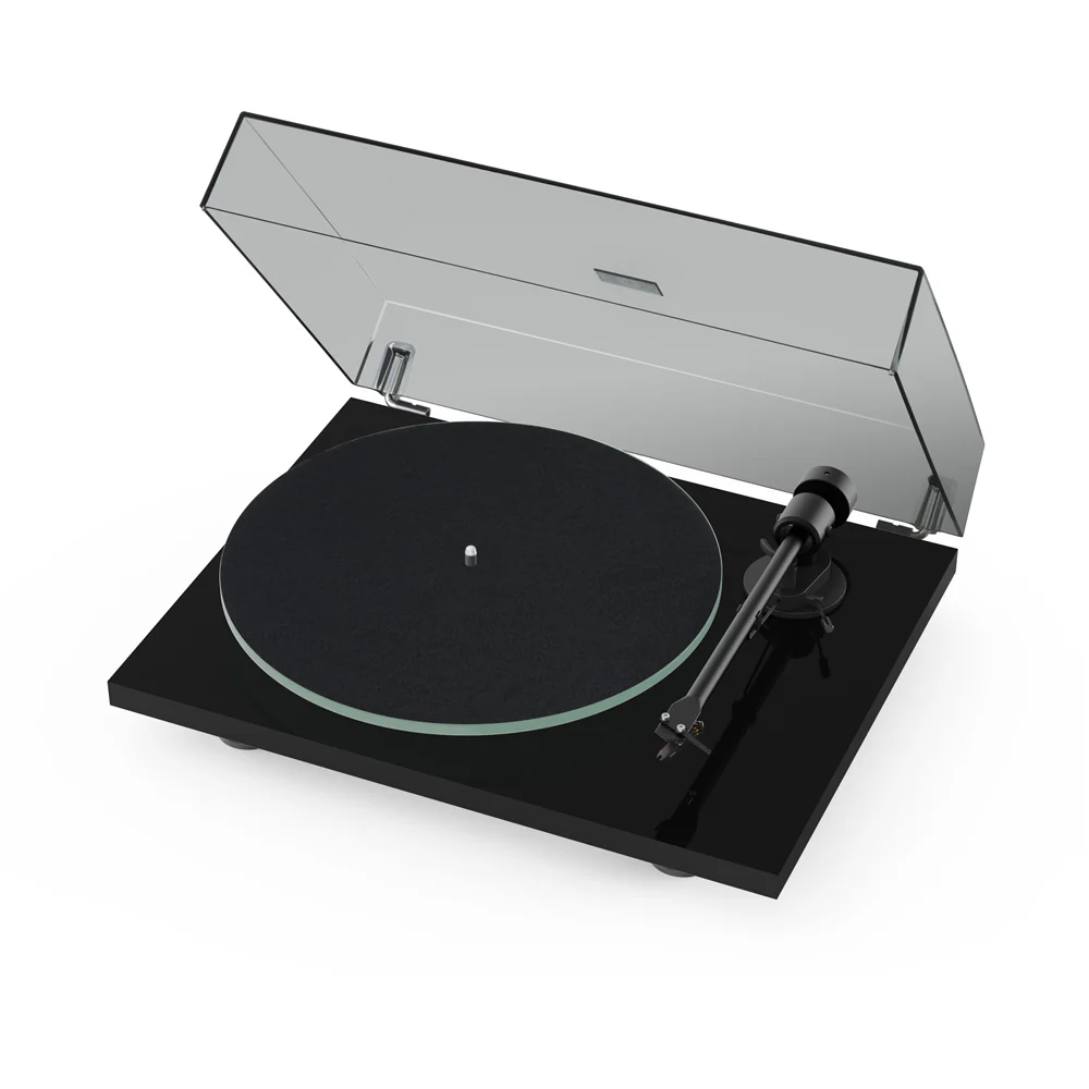 Pro-Ject T1 EVO Phono Belt-Driven Turntable Black and Ruark R410 Integrated Wireless Music System Charcoal HiFi Package - Image 2
