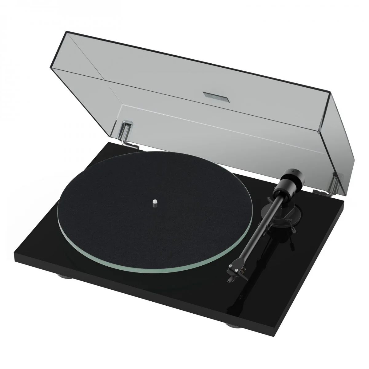 Pro-Ject T1 EVO Standard Turntable with Ruark MR1 MK3 Active Bluetooth Speakers & RS1 Subwoofer Black - Image 2