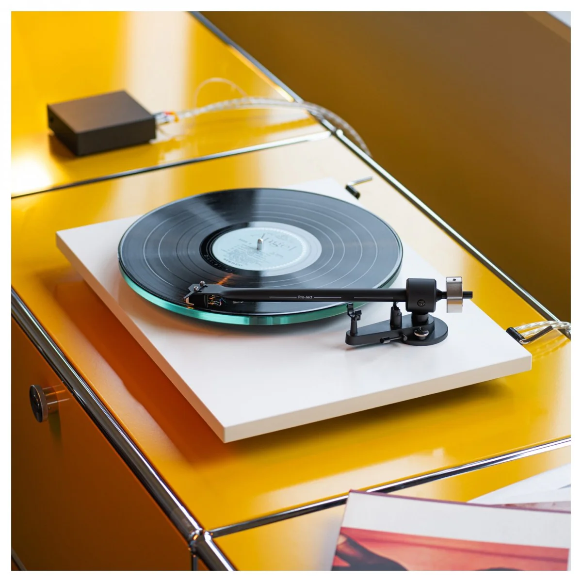 Pro-Ject T2 Super Phono Turntable Satin White - Image 7