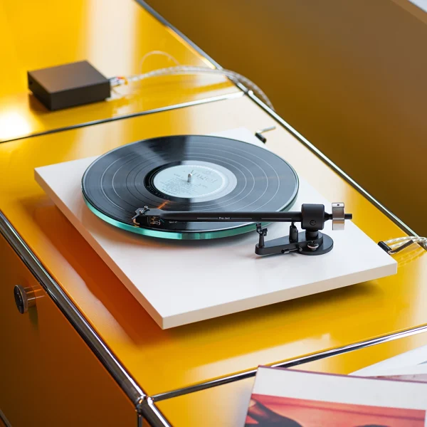 Pro-Ject T2 Turntable Satin White - Image 2
