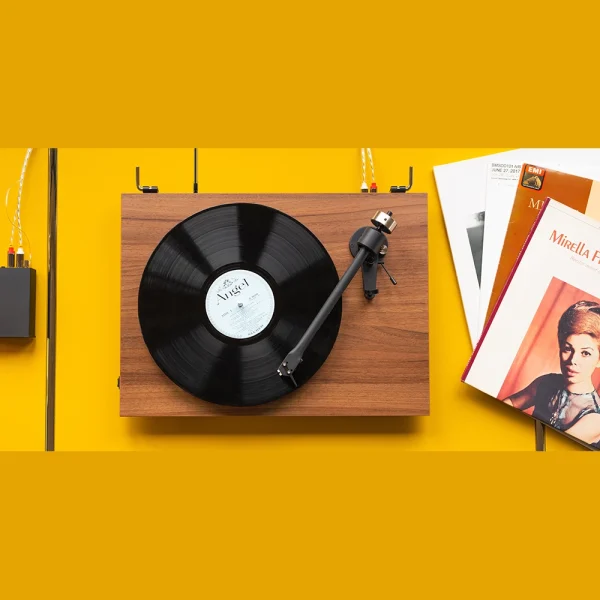 Pro-Ject T2 Turntable Walnut - Image 2