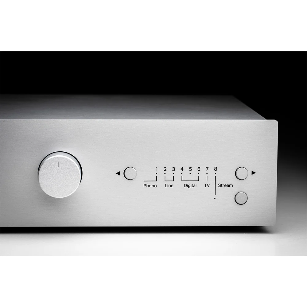 Pro-Ject Uni Box S3 Integrated Streaming Amplifier with Bluetooth and Built In Phono Stage Silver - Image 4