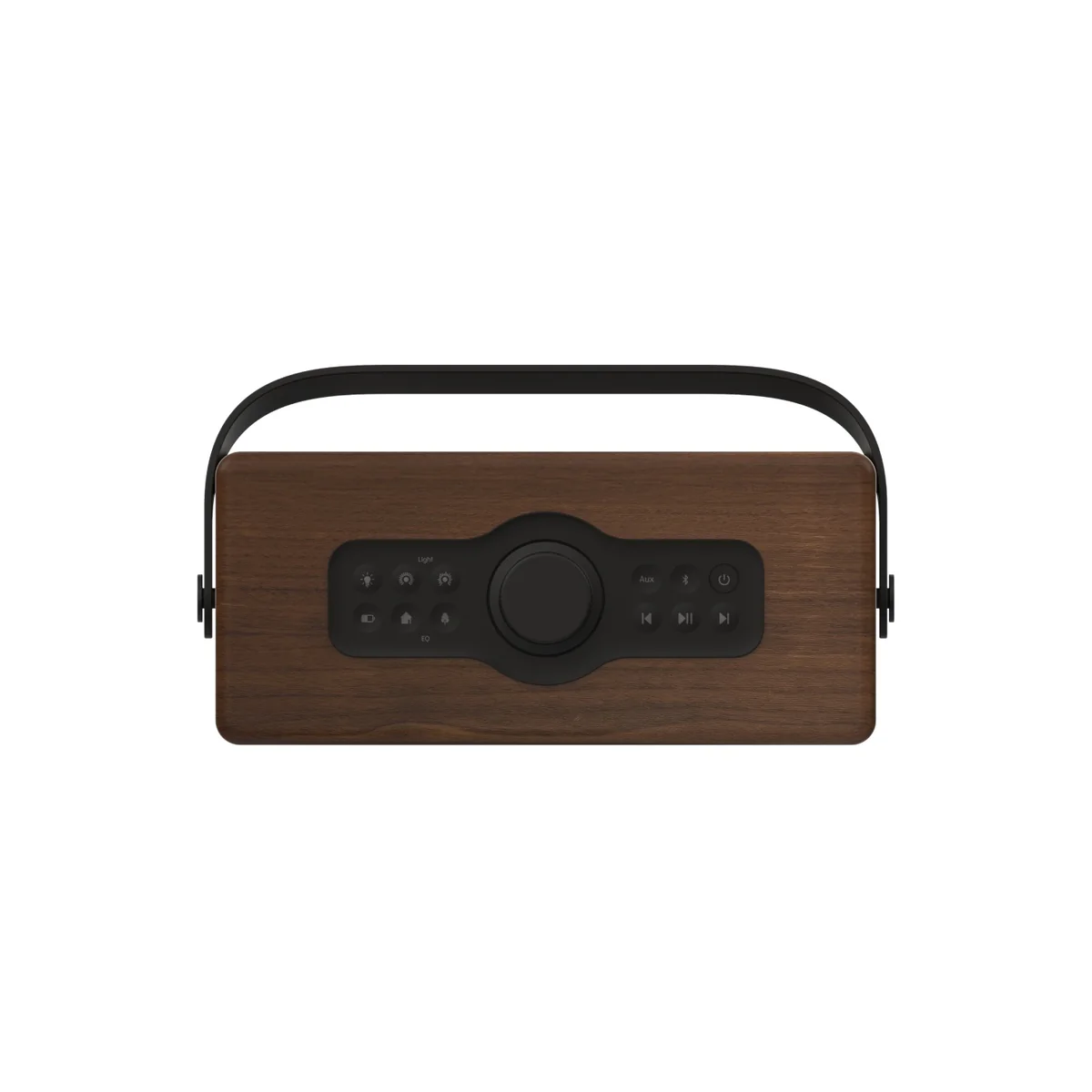 Pure Classic Aura Portable Bluetooth Speaker with Ambient Lighting - Coffee Brown Walnut - Image 11