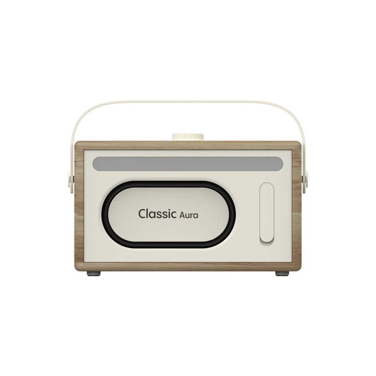 Pure Classic Aura Portable Bluetooth Speaker with Ambient Lighting - Cotton White Oak - Image 12