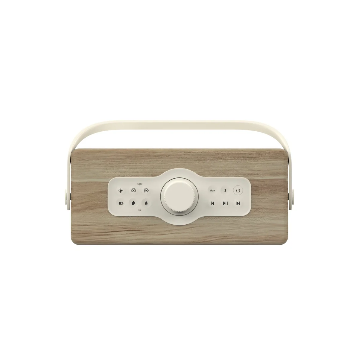 Pure Classic Aura Portable Bluetooth Speaker with Ambient Lighting - Cotton White Oak - Image 14