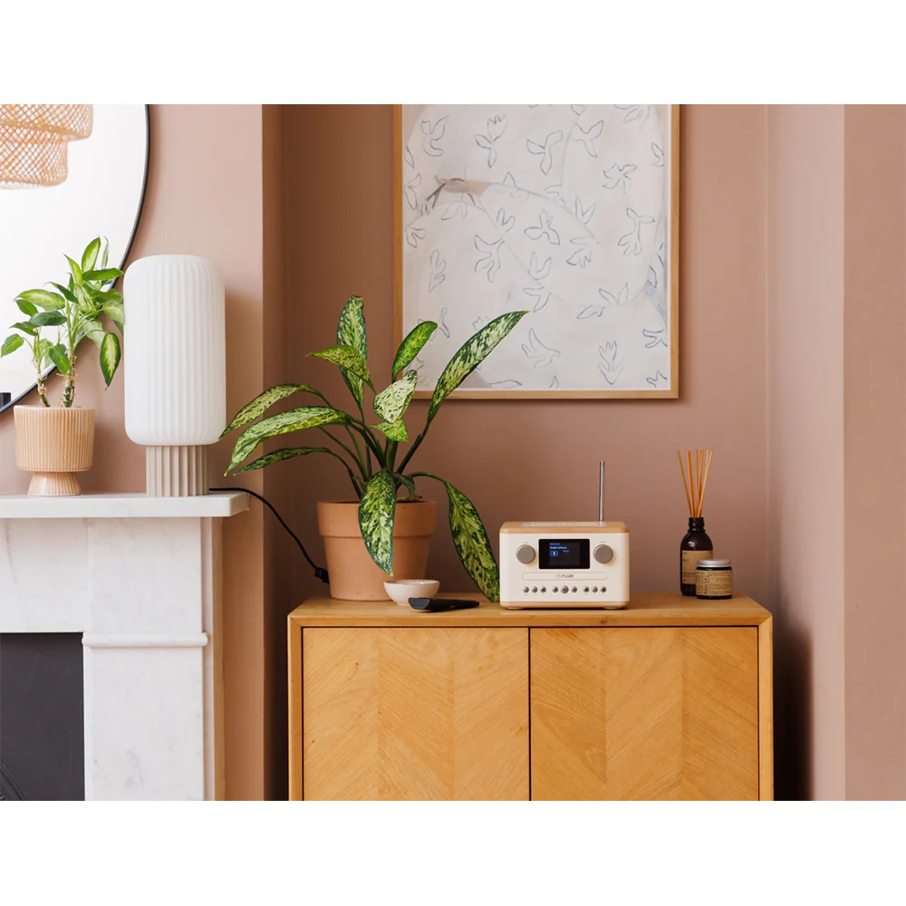 Pure Classic C-D4 DAB DAB+ FM Radio with CD Player and Bluetooth - Cotton White Oak - Image 11