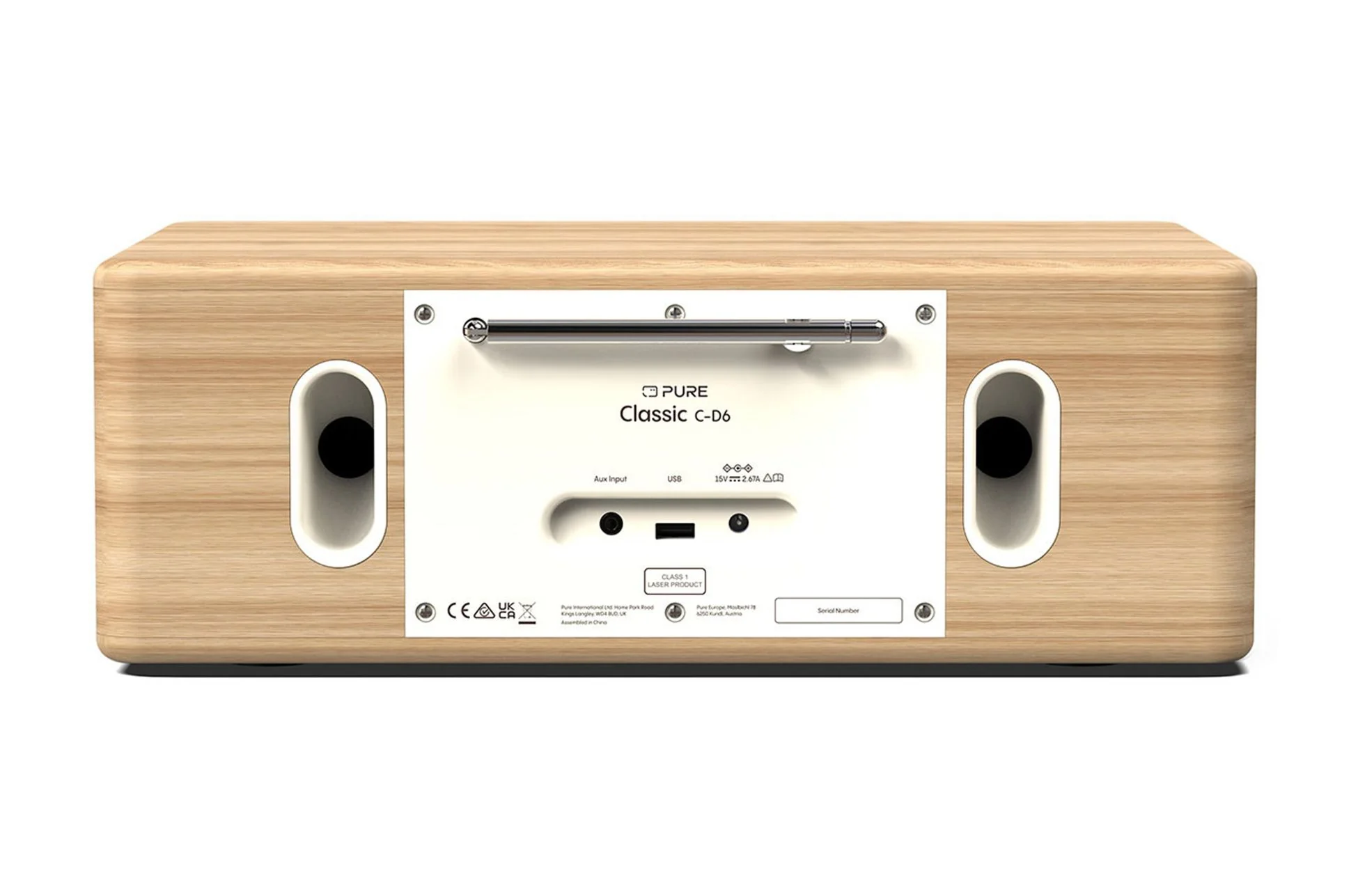 Pure Classic C-D6 DAB+ FM Radio with Bluetooth CD Player Cotton White - Image 4