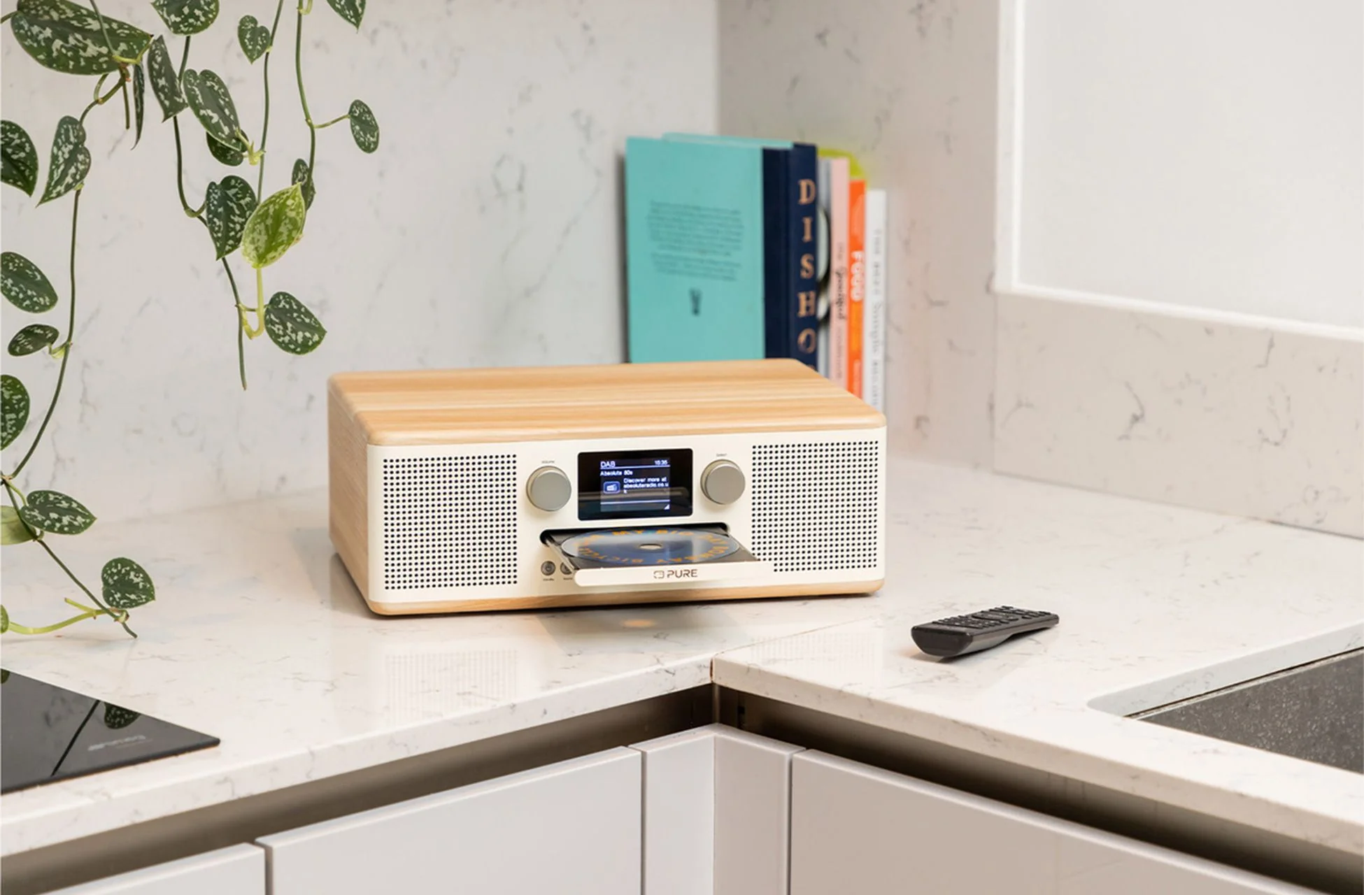 Pure Classic C-D6 DAB+ FM Radio with Bluetooth CD Player Cotton White - Image 6