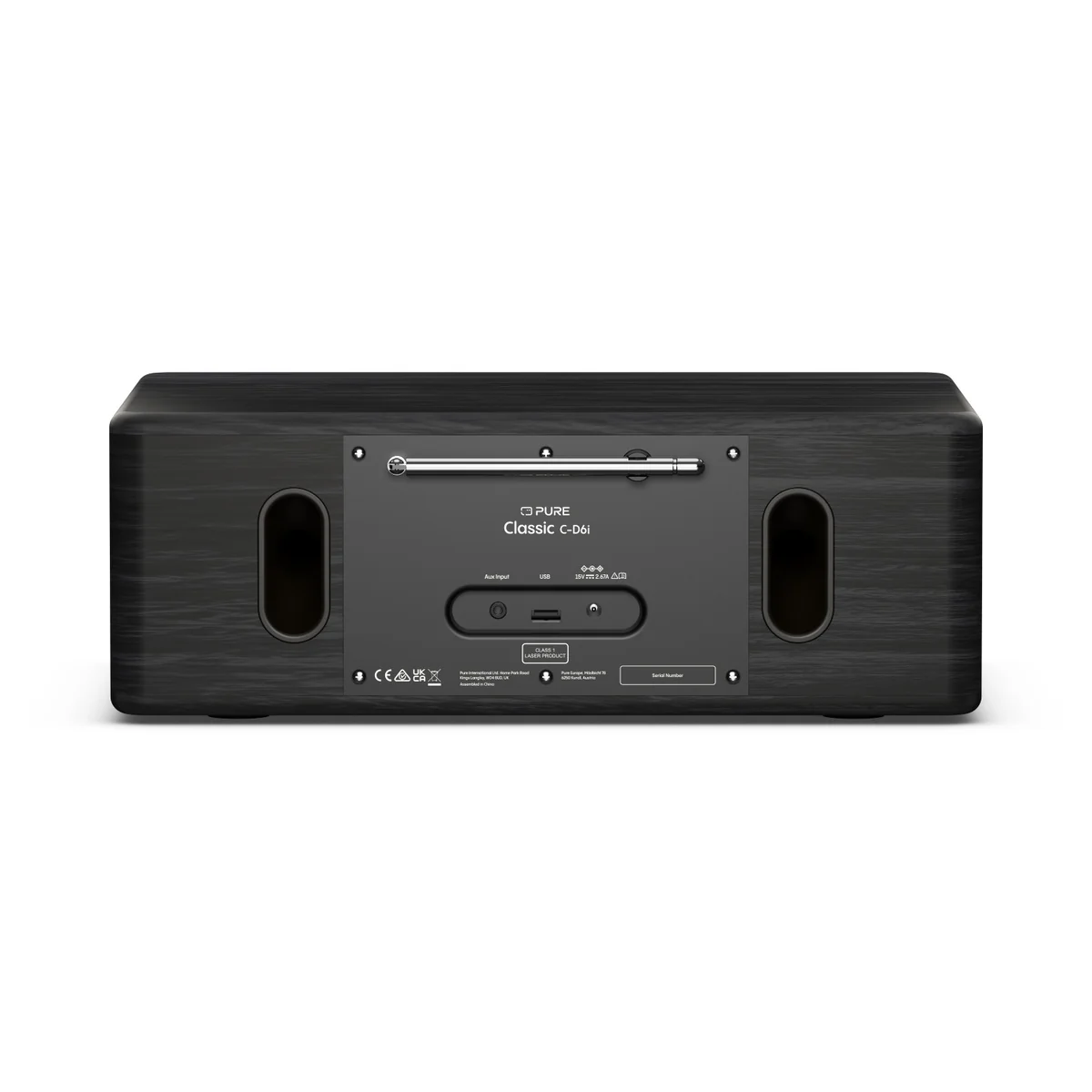 Pure Classic C-D6i All in One Internet Radio with DAB+ FM Bluetooth CD Player Stereo Sound System Black - Ex -Display Clearance - Image 9