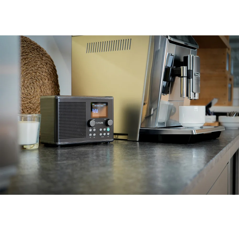 Pure Classic H4i Compact DAB+ FM Internet Radio with Bluetooth - Black - Image 11