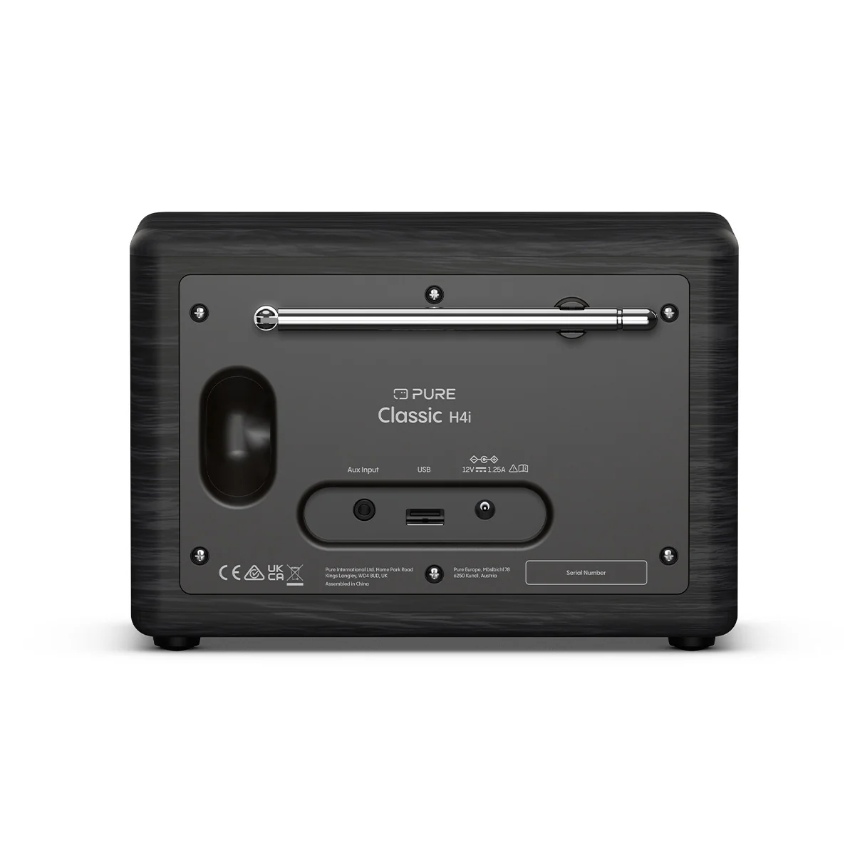 Pure Classic H4i Compact DAB+ FM Internet Radio with Bluetooth - Black - Image 4