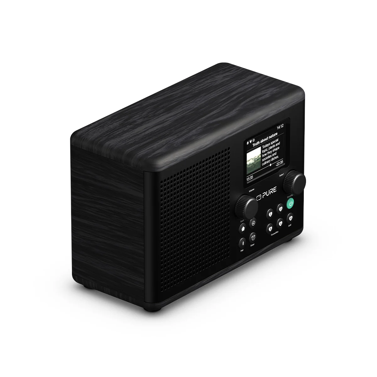 Pure Classic H4i Compact DAB+ FM Internet Radio with Bluetooth - Black - Image 5