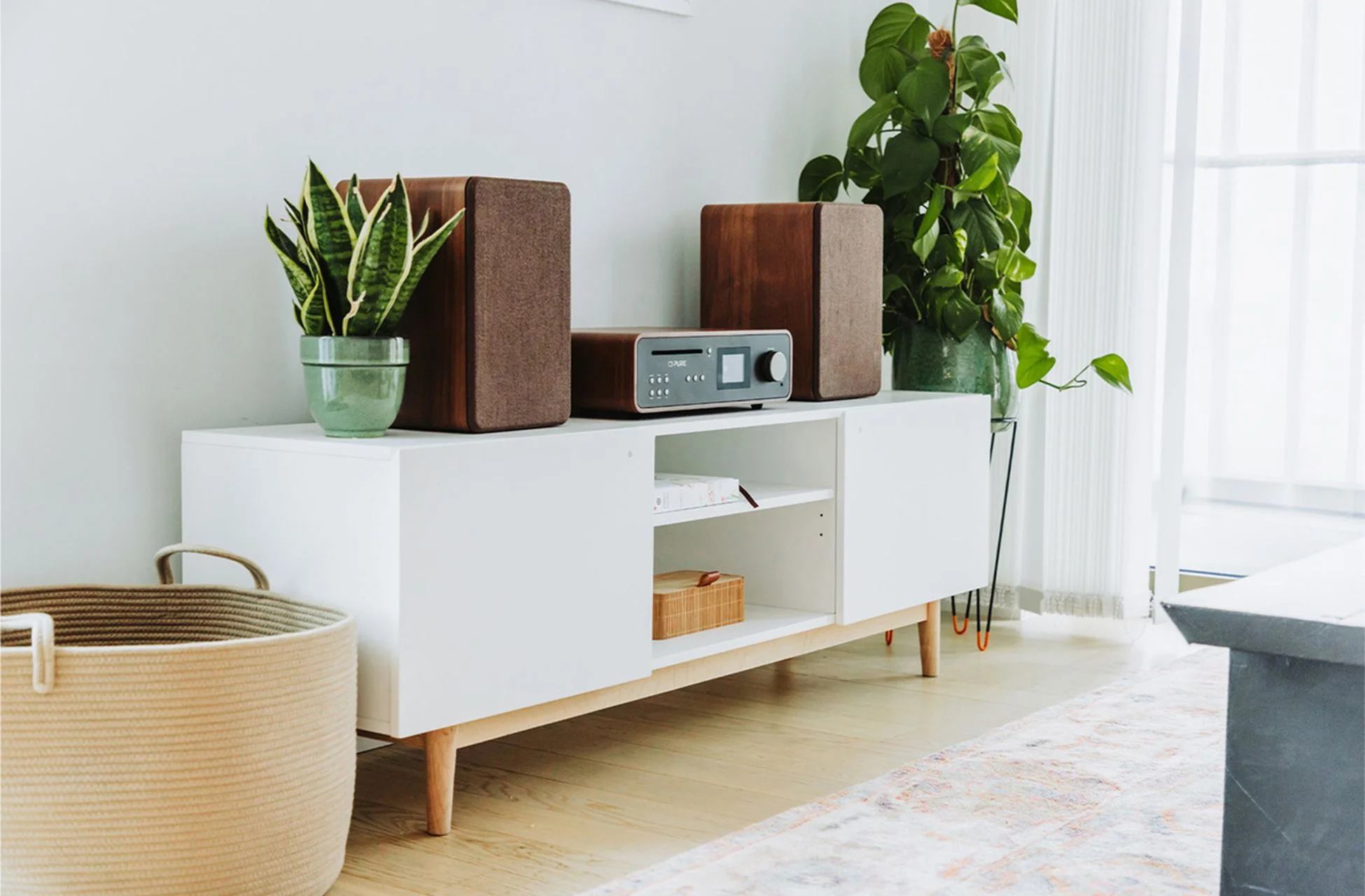 Pure Classic Stereo DAB DAB+ FM with Bluetooth CD Player and Internet Radio Music System Coffee Black - Image 10