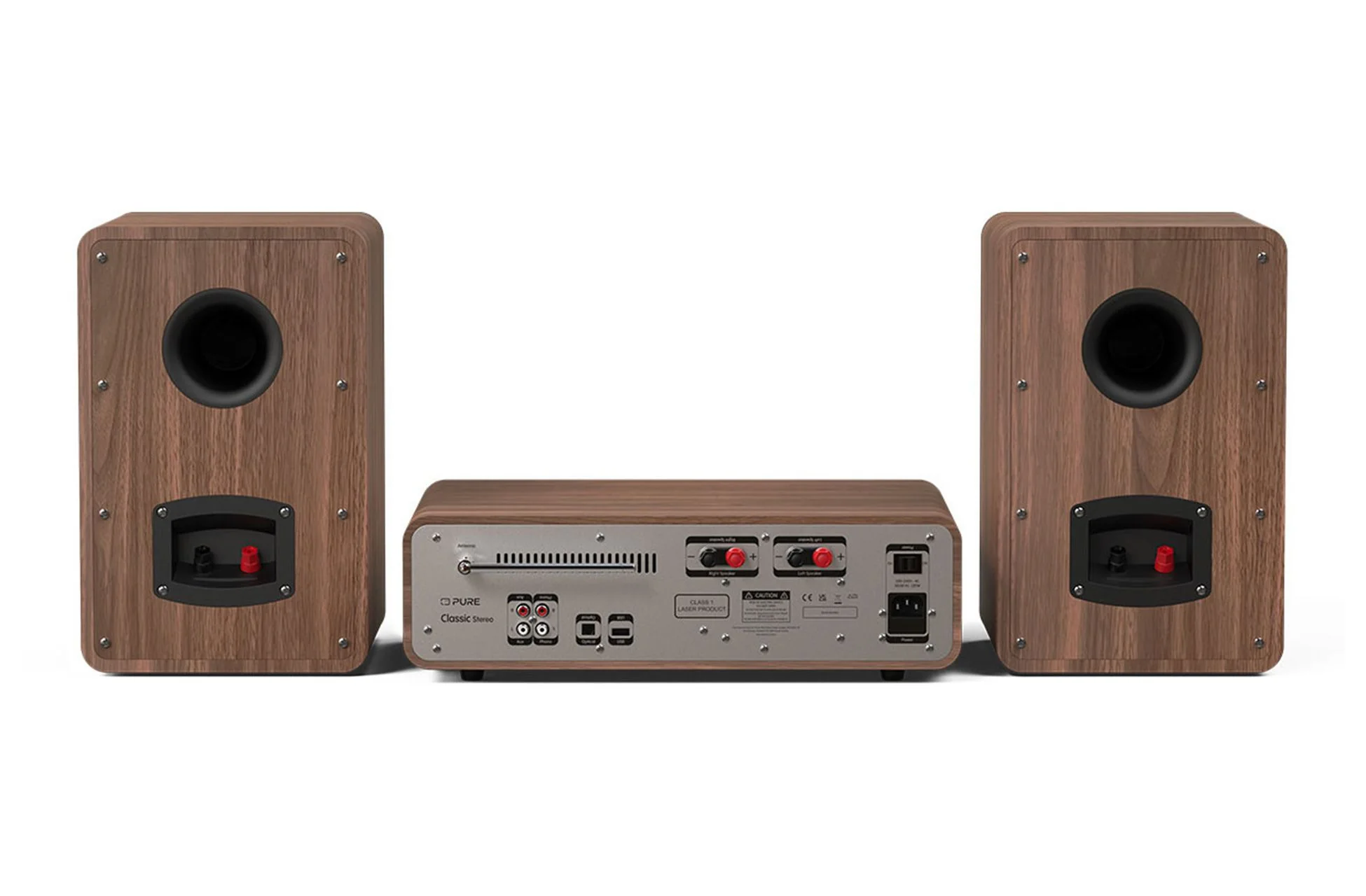 Pure Classic Stereo DAB DAB+ FM with Bluetooth CD Player and Internet Radio Music System Coffee Black - Image 4
