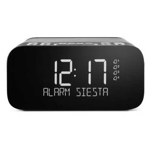 Pure Siesta S6 Premium Dab Dab+ FM Bluetooth Clock Radio Graphite - Image 2