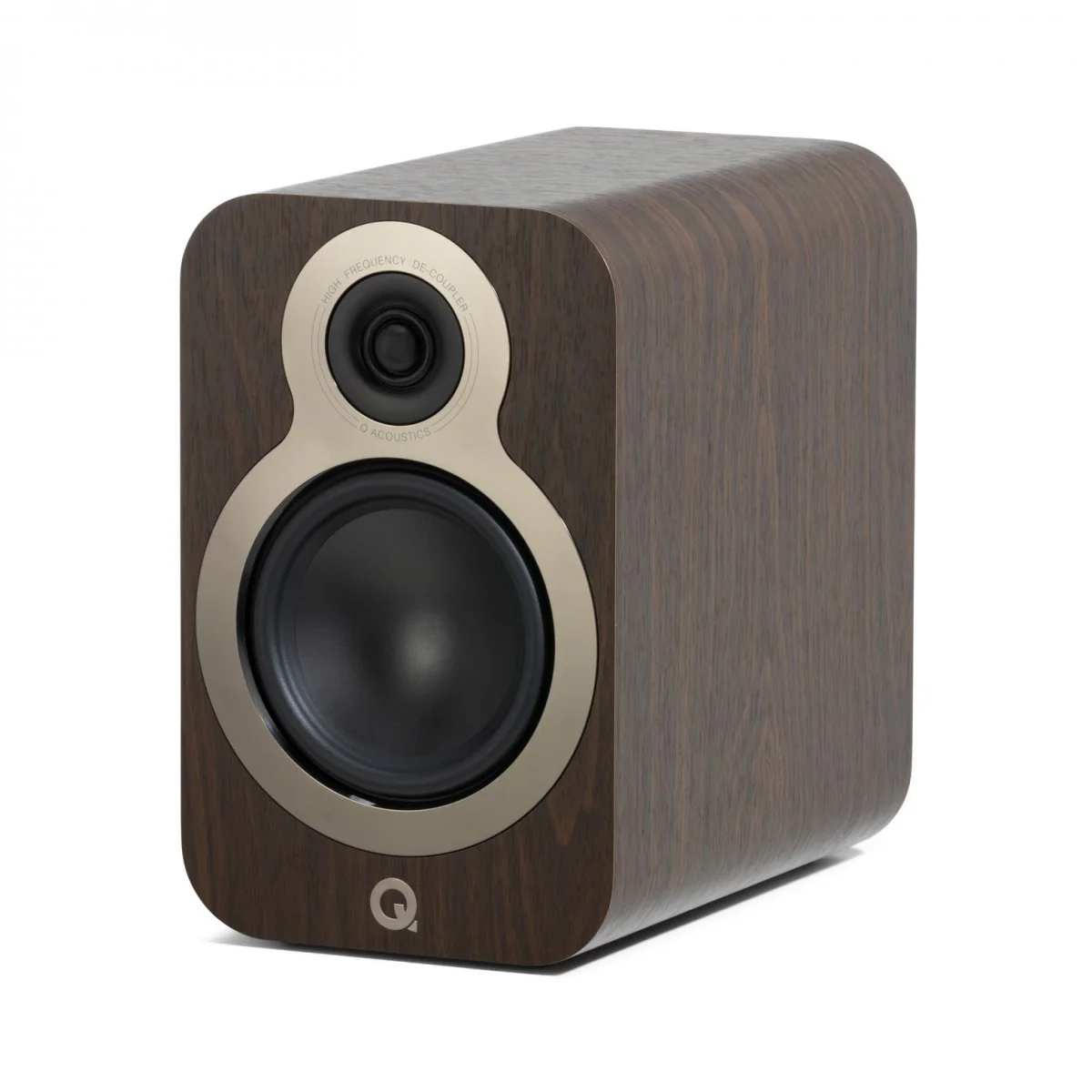 Q Acoustics 3020c Bookshelf Speakers Pair Claro Walnut - Image 2