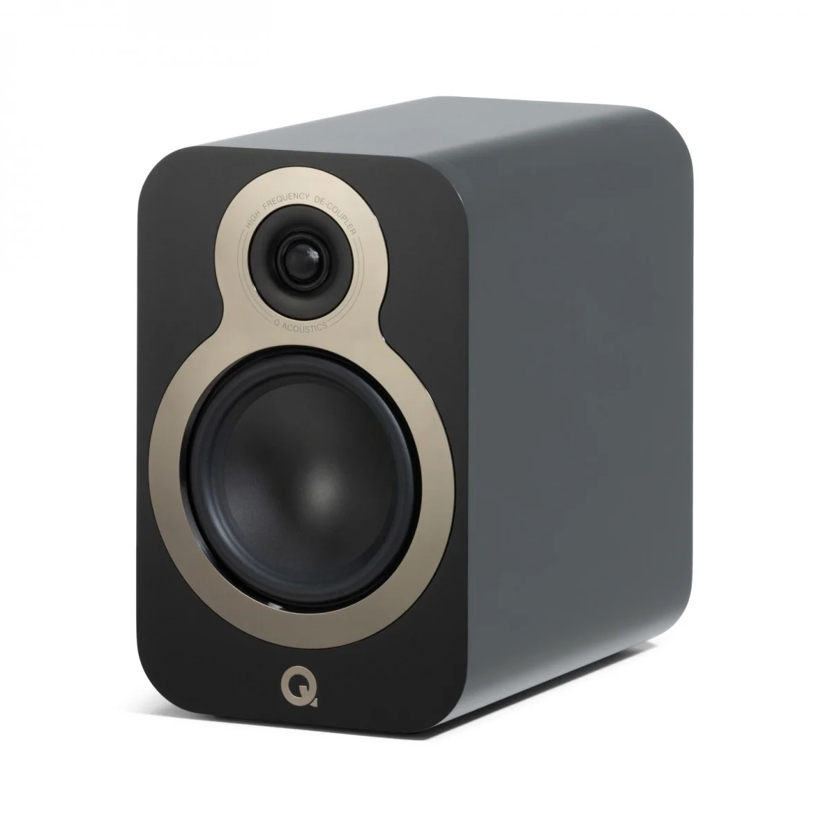 Q Acoustics 3020c Bookshelf Speakers Pair Satin Black - Image 2