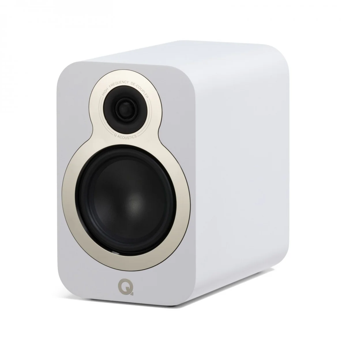 Q Acoustics 3020c Bookshelf Speakers Pair Satin White - Image 2