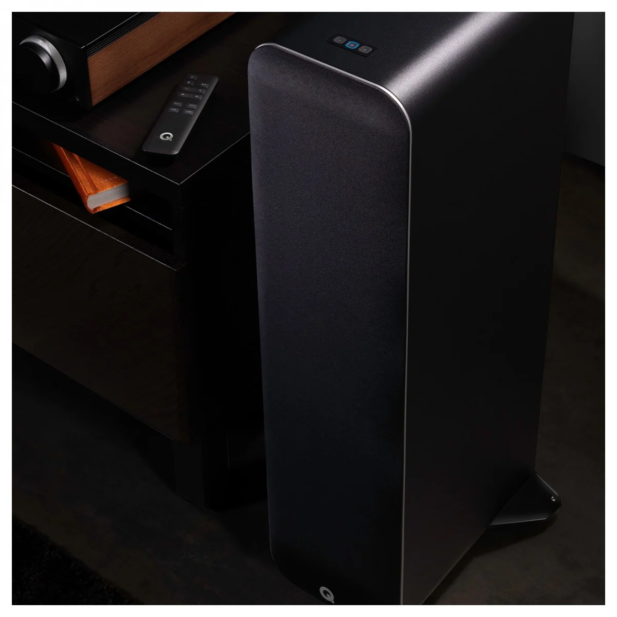 Q Acoustics M40 Powered Bluetooth Floorstanding Speakers Pair Black - Image 14