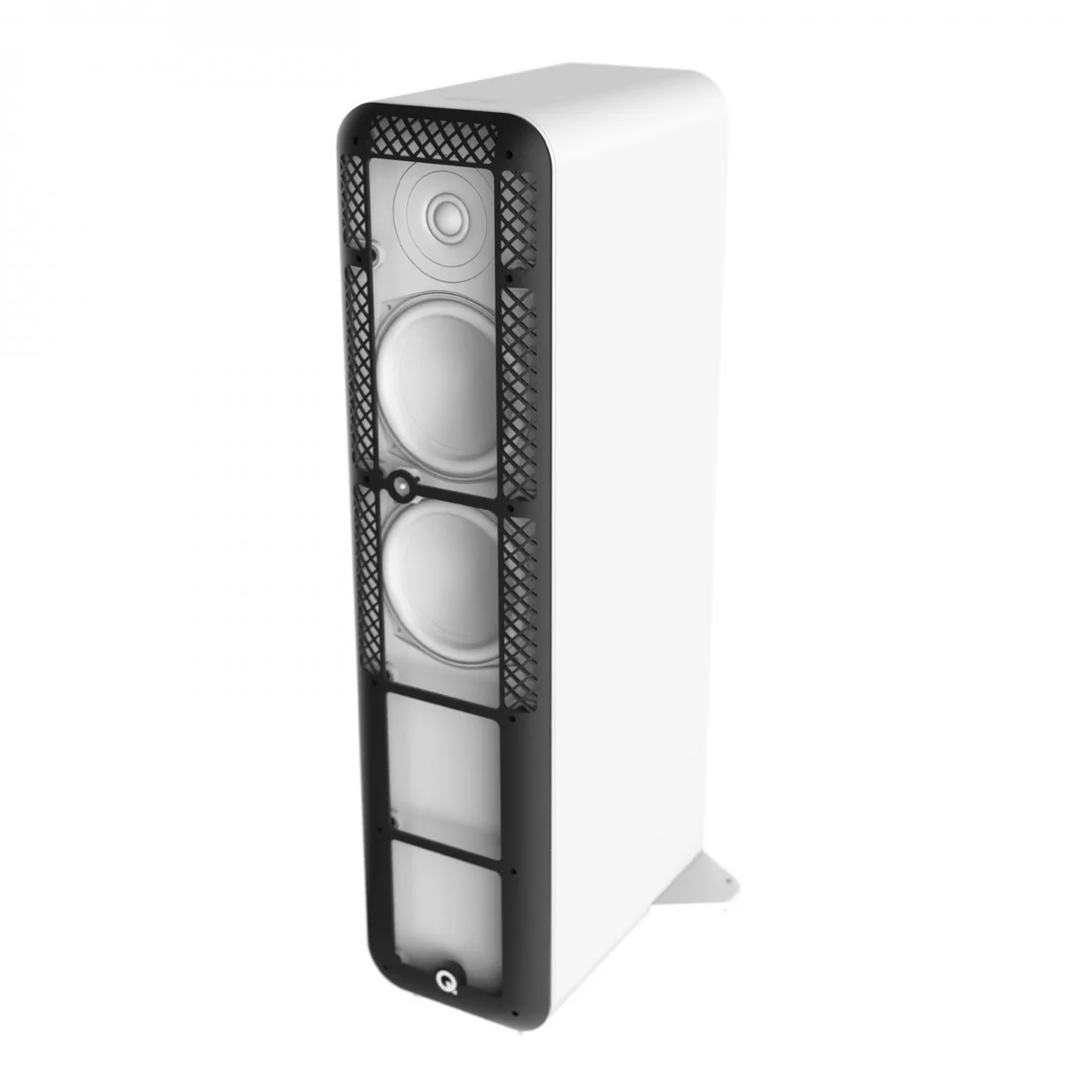 Q Acoustics M40 Powered Bluetooth Floorstanding Speakers Pair Black - Image 8