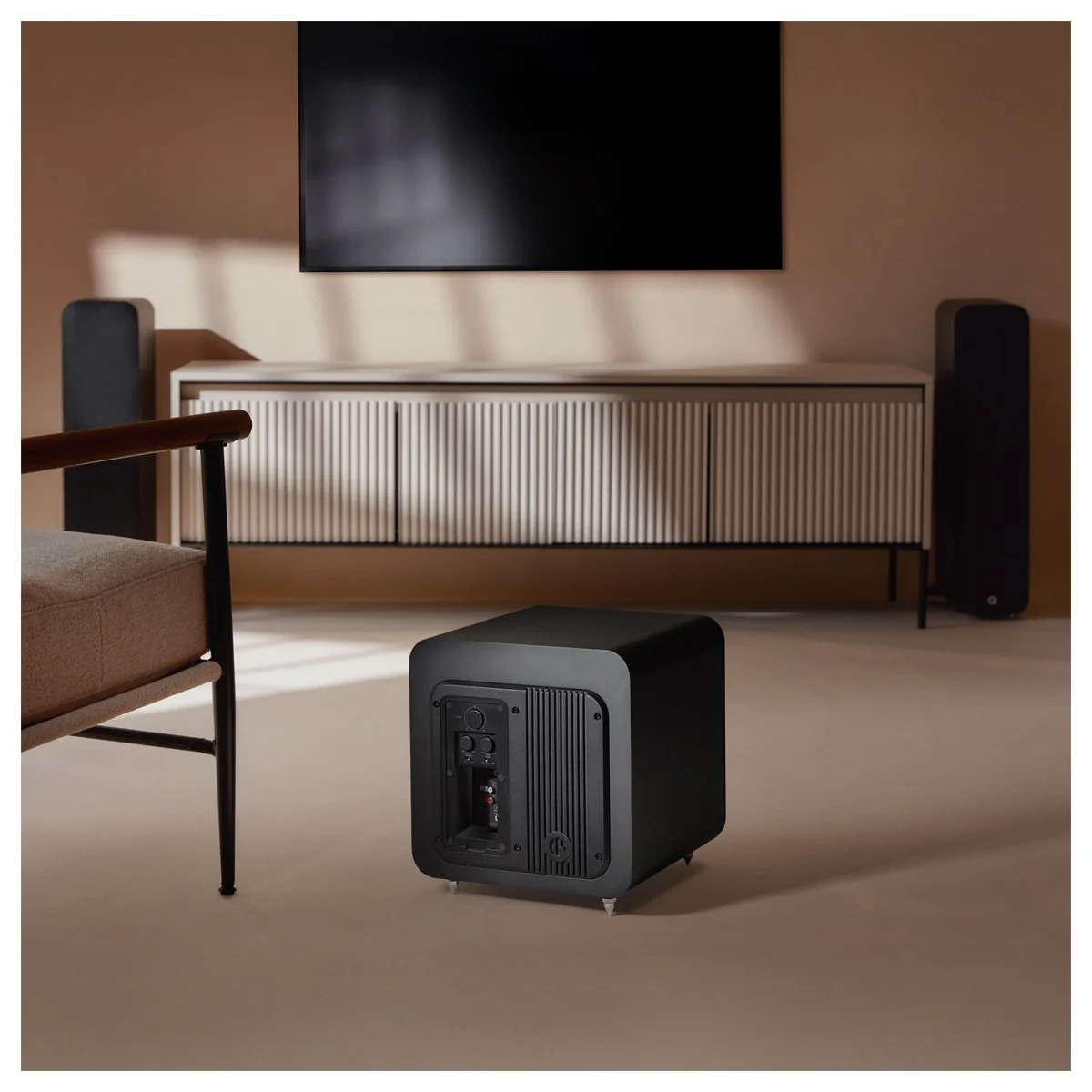 Q Acoustics Q SUB 80 Subwoofer Satin Black - Image 6
