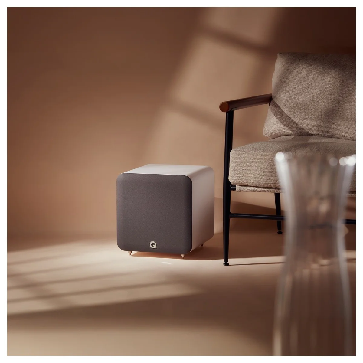 Q Acoustics Q SUB 80 Subwoofer Satin White - Image 7