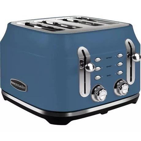 Rangemaster RMCL4S201SB Classic 4 Slice Toaster - Stone Blue - Image 2