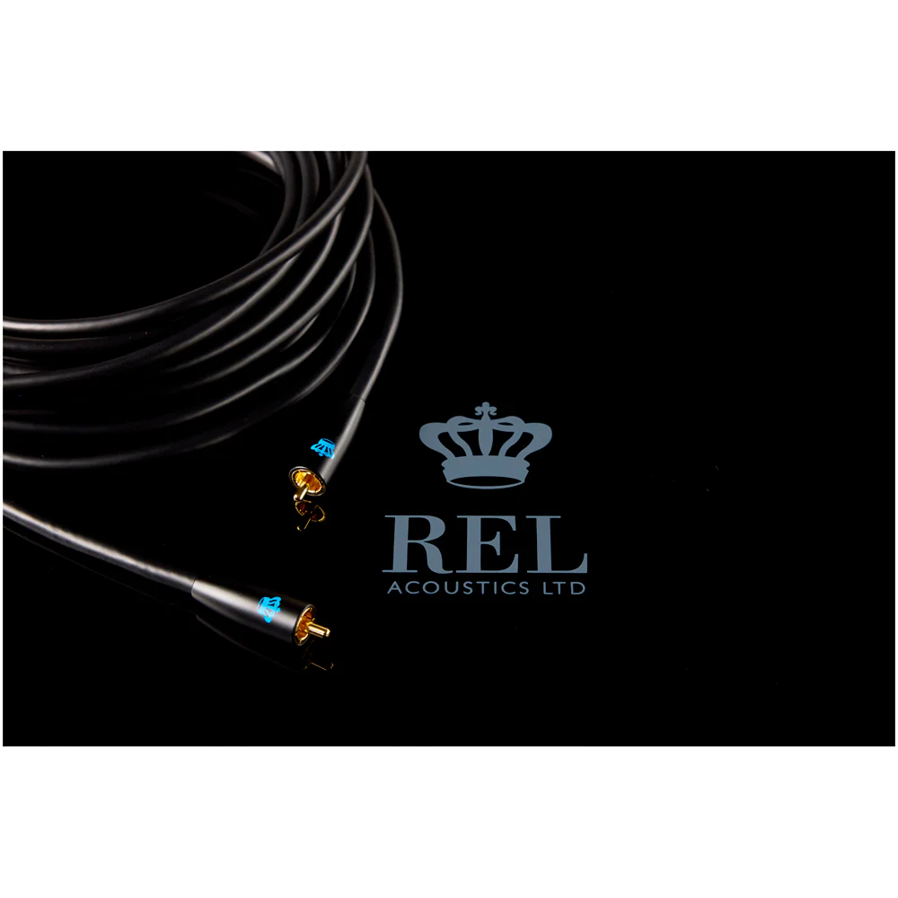 REL Commander .1/LFE 3 Metre Subwoofer Cable Black - Image 3