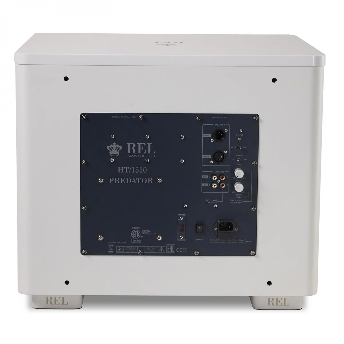 REL HT 1510 Predator 1000 Watt Subwoofer - White - Image 4