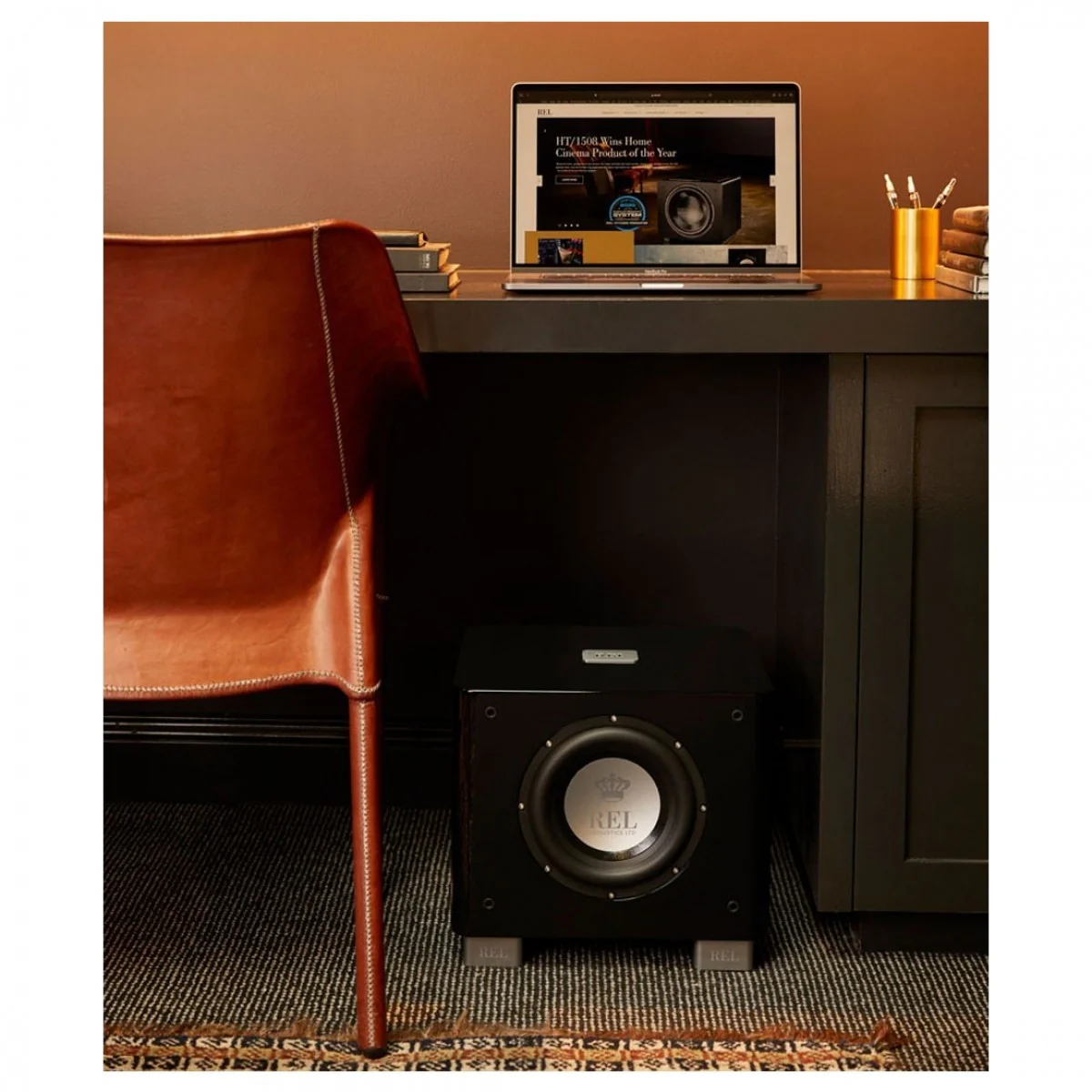 REL T7x 200 Watt Subwoofer - Black - Image 10