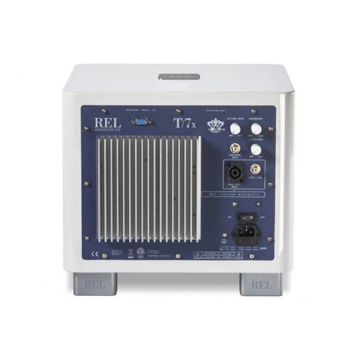 REL T7x 200 Watt Subwoofer - White - Image 5