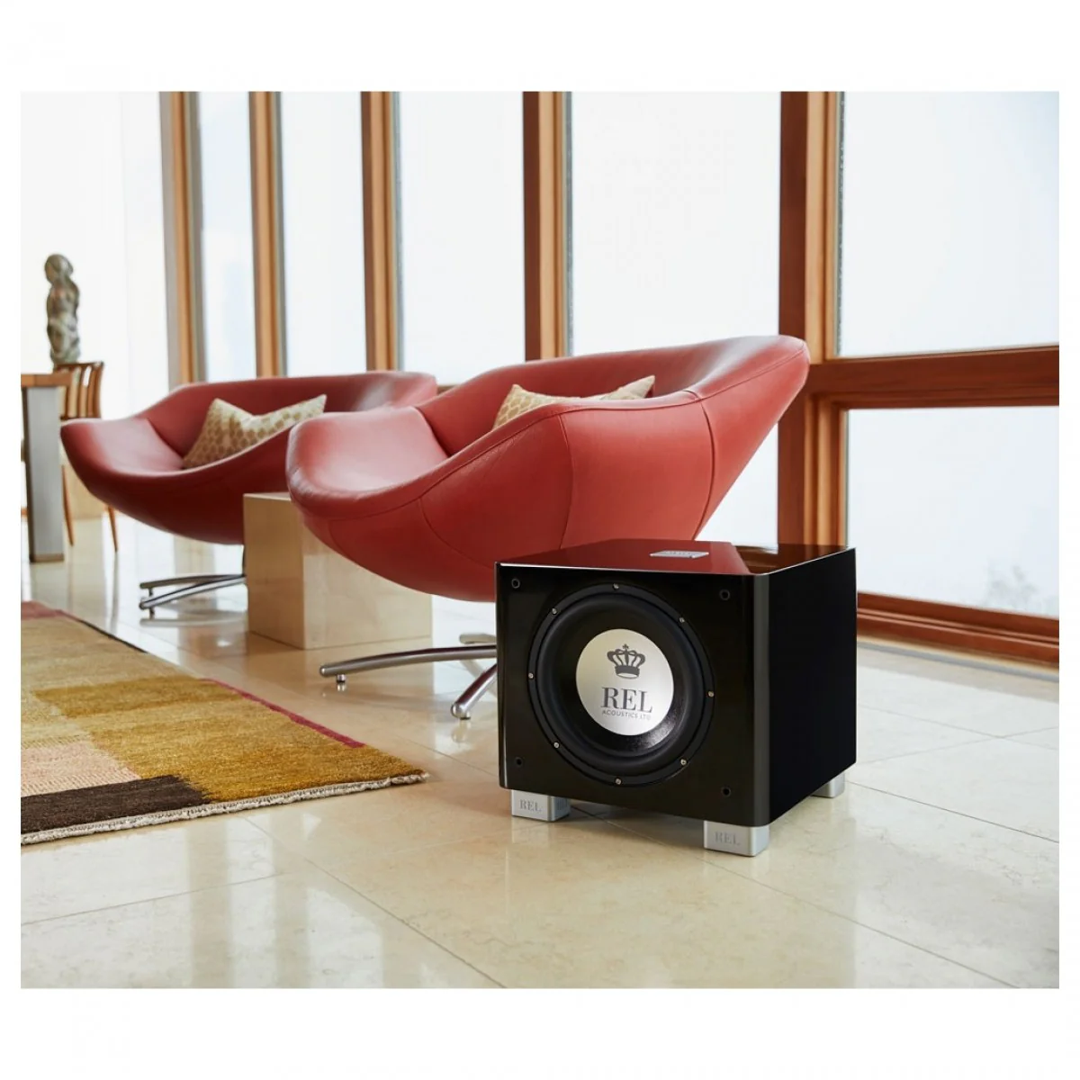REL T9x 300 Watt Subwoofer - Black - Image 10